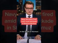 Navy Secretary Out as Tensions Flare in Strait of Hormuz