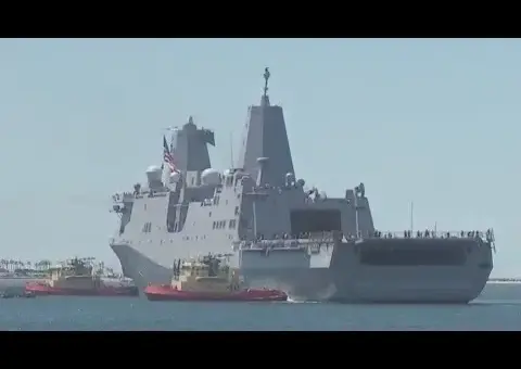 Navy Ship Aids Lunar Mission, Boosting US Space Power