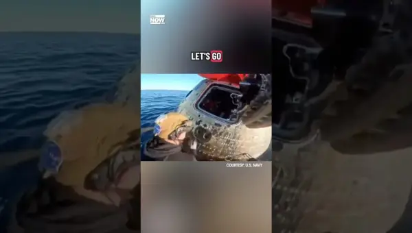 Navy Welcomes Artemis II Crew Home After Historic Moon Mission