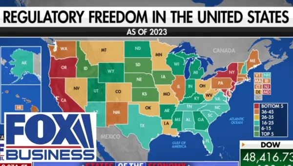New Jersey Tops ‘Least Free’ State Ranking