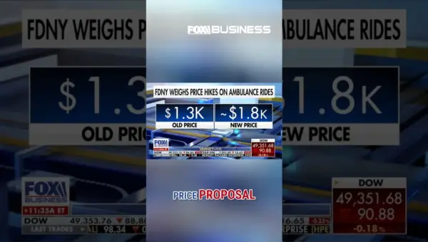 NYC Ambulance Fees Set to Surge by 29%