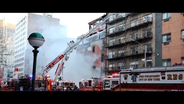 NYC Blaze: Chelsea Fire Injures 2, Threatens Historic Building