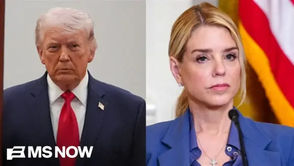Pam Bondi Fired From DOJ Amid Epstein, Prosecution Turmoil