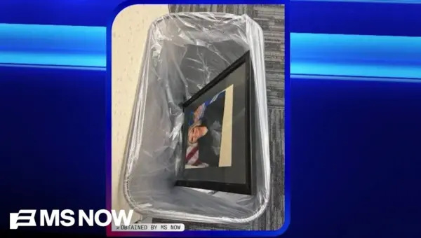 Pam Bondi’s DOJ Portrait Found in Trash, House Demands Testimony