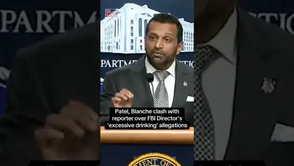 Patel and Blanche Accused of Lying in Heated Reporter Exchange