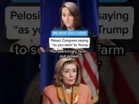 Pelosi Slams Congress for Ceding Power to Trump