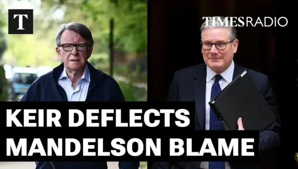 PM Blamed Civil Servant for Mandelson Envoy Role