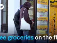 Poland’s ‘Take and Help’ Fridges Nourish Needy Amid Economic Growth