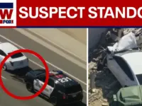 Police Standoff Erupts After California Car Chase Ends in Crash