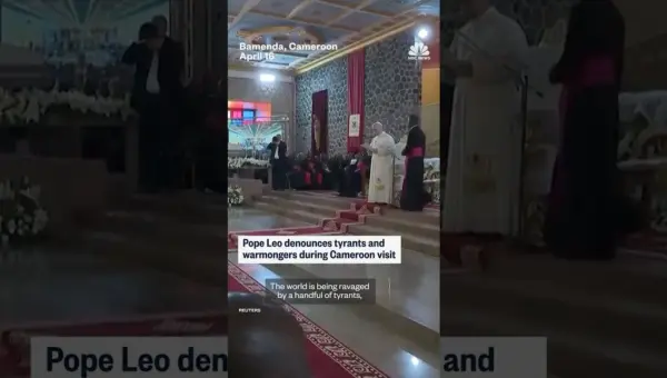 Pope Francis Condemns War Profiteers in Powerful Cameroon Address