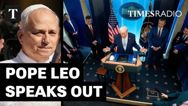 Pope Leo Urges End to War in Strongest Statement Yet