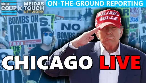 Protesters Target Trump Over Iran War Fears