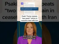 Psaki Mocks Trump’s Familiar ‘Two Weeks’ Iran Ceasefire Claim