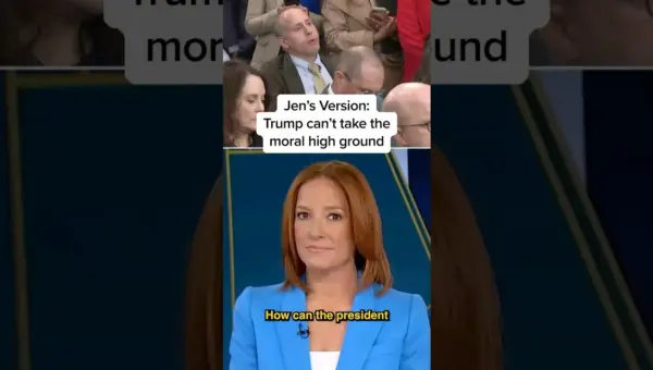 Psaki Questions Trump’s Moral High Ground on World Stage