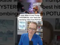 Psaki Slams Miller, Trump for Laughing at Bombing Video