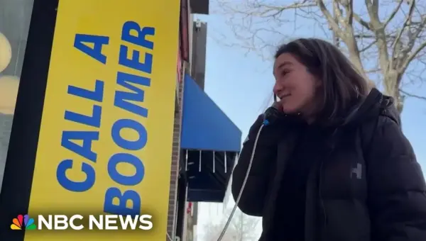 Public Phones Connect Generations in Unique Social Experiment