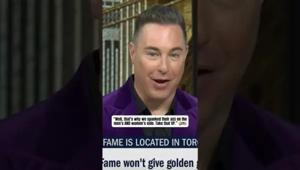 Puck Dispute: Hughes Wants His Goal Puck Back!