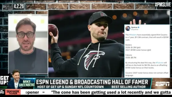 Raiders’ Kirk Cousins Deal a ‘No-Lose’ Masterstroke