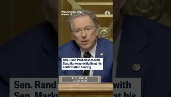 Rand Paul Confronts Mullin Over Past Comments on Violence