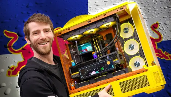 Red Bull Fuels Epic Custom PCs for Gaming Stars