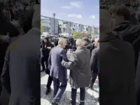 Reza Pahlavi Attacked With Red Liquid in Berlin