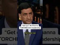 Ro Khanna Slams Democrats, Urges Party to Embrace New Ideas