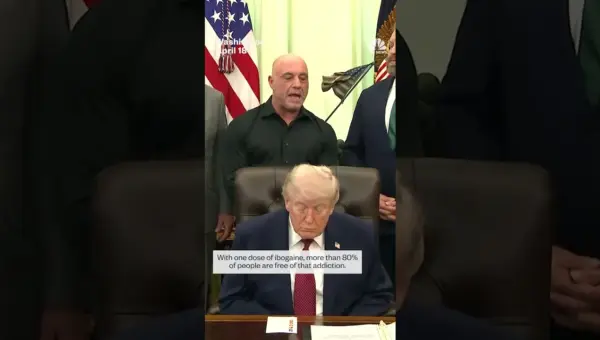 Rogan Sent Trump Info on Ibogaine for Addiction Treatment