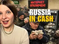 Russia Faces Cash Crunch Amidst Internet Outages