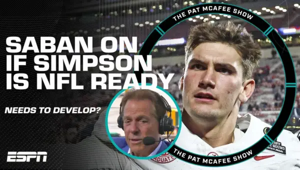 Saban: Ty Simpson Needs Maturity for NFL Success