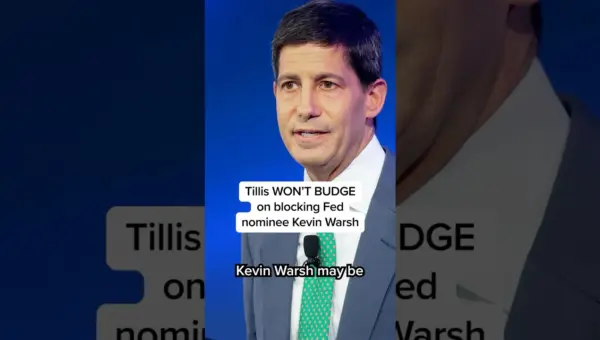 Senator Tillis Blocks Fed Nominee Over DOJ Probe