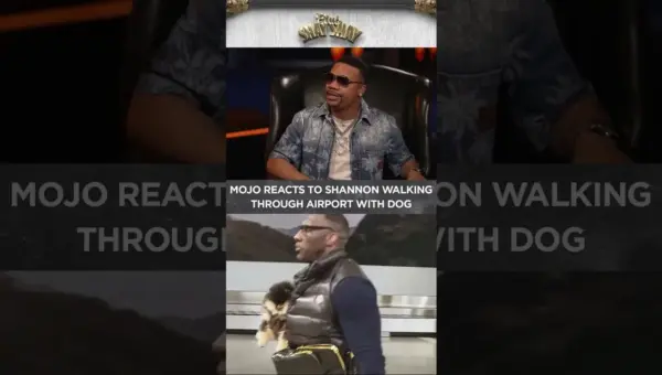 Shannon Sharp Caught Red-Handed With Pup at Airport!