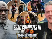 Shaq Dominates Thunderdome Gauntlet, Smashes Hoop!