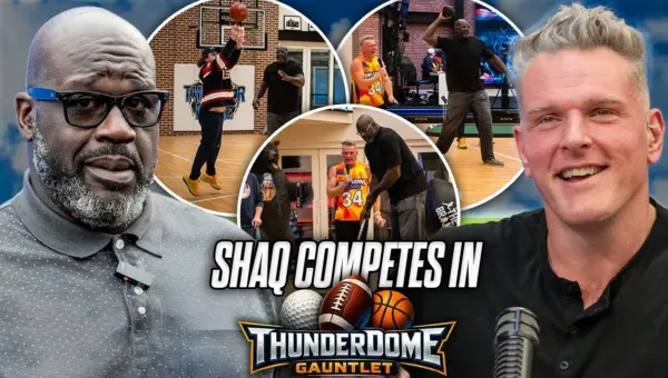 Shaq Dominates Thunderdome Gauntlet, Smashes Hoop!