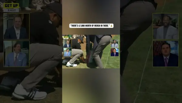 Shauffele’s Ball Lands in Fan’s $7K Shopping Bag!
