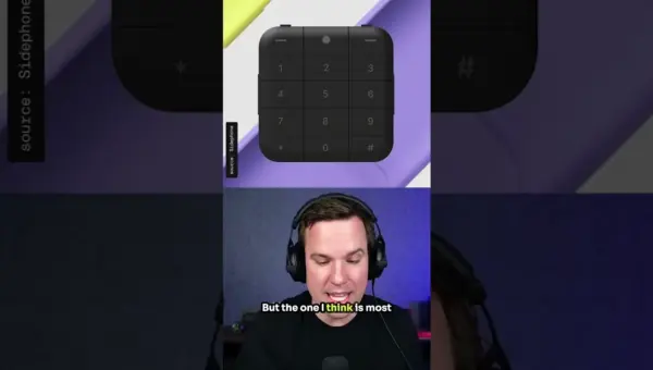 Sidephone: A Modular Phone That Mimics an iPod