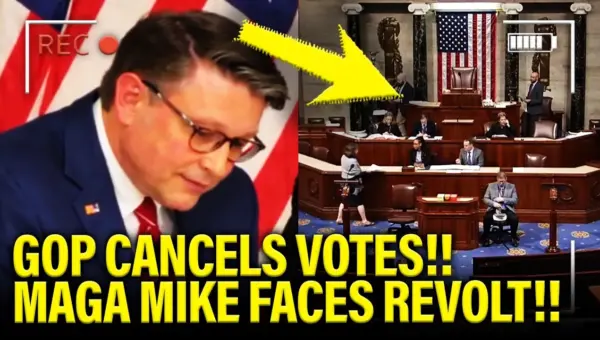 Speaker Johnson Cancels Votes Amidst GOP Turmoil