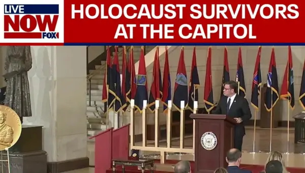Speaker Johnson Honors Holocaust Survivors at Capitol Ceremony