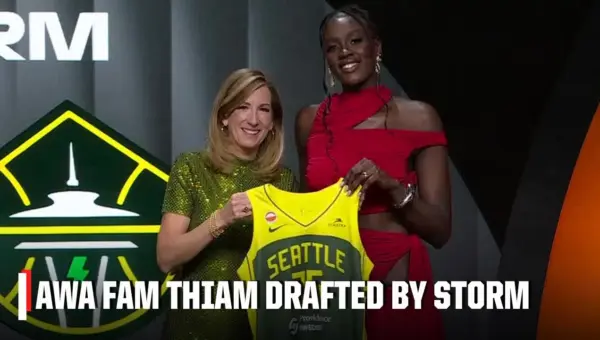 Storm Draft Awak Font Thiam with 3rd Pick