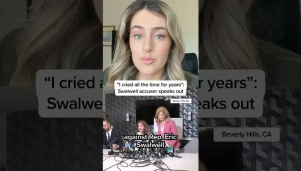 Swalwell Accuser Details Allegations at Press Conference