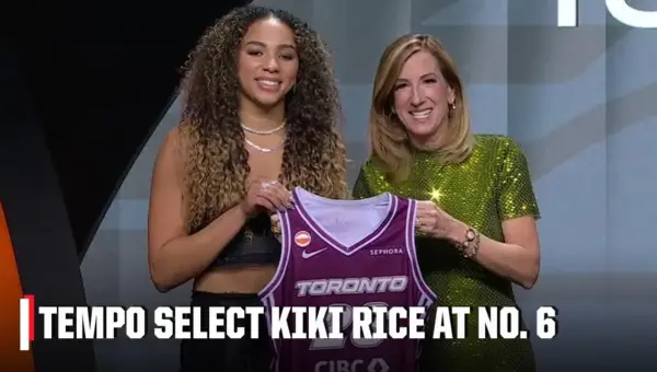 Tempo Draft Kiki Rice with Historic 6th Pick!