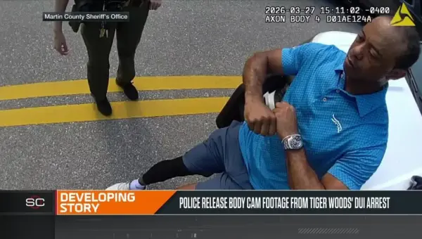 Tiger Woods DUI Arrest: Bodycam Footage Released