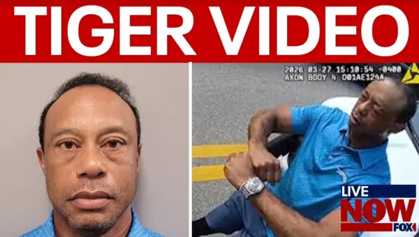 Tiger Woods DUI: Body Cam Video Shows Crash Aftermath