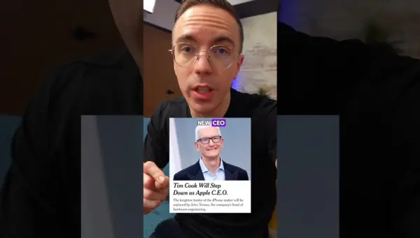 Tim Cook Steps Down as Apple CEO in September