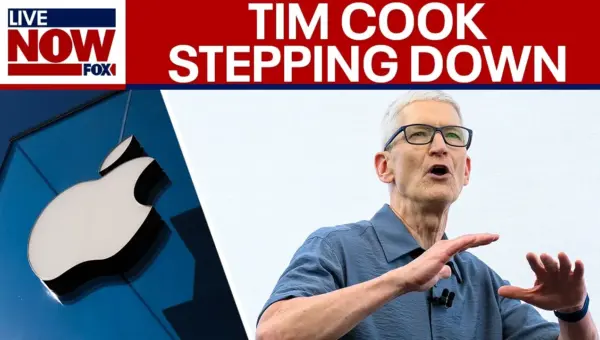 Tim Cook Steps Down as Apple CEO; John Ternus Takes Helm