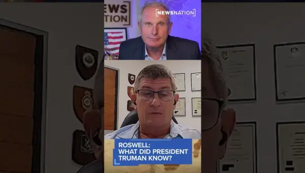 Truman Confronts Alien Reality After Roswell Crash