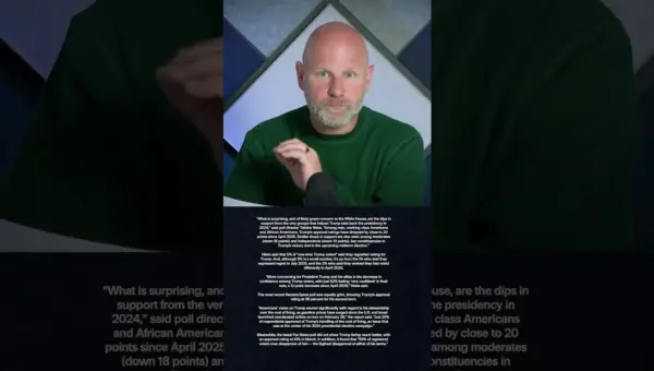 Trump Approval Plummets: Key Voters Bolt as Panic Sets In