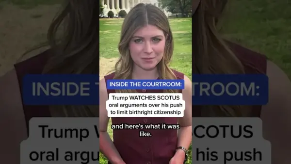 Trump Attends SCOTUS Hearing on Birthright Citizenship