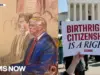 Trump Attends Supreme Court Hearing on Birthright Citizenship