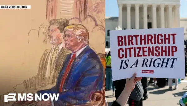 Trump Attends Supreme Court Hearing on Birthright Citizenship