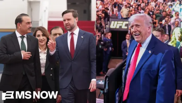 Trump Attends UFC Fight Amidst Iran Peace Talks Collapse